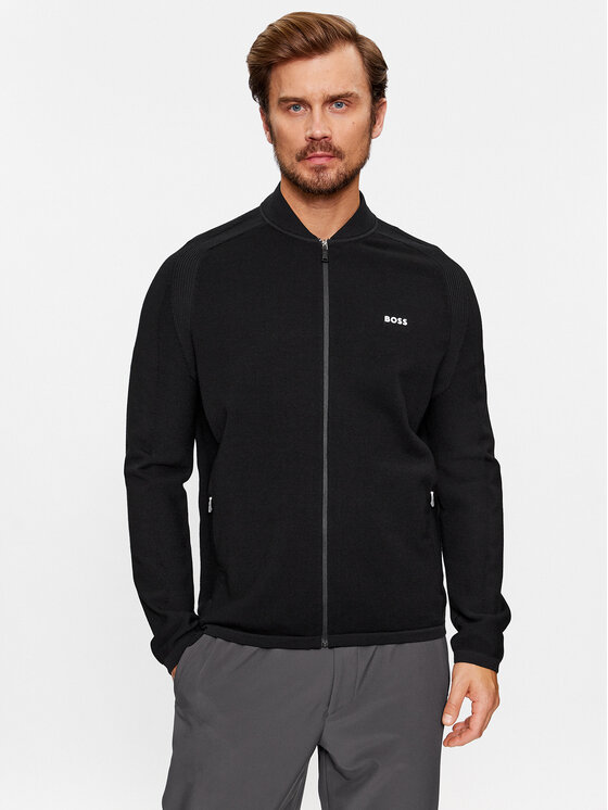 BOSS Boss Mikina Zarlin 50498532 Čierna Regular Fit