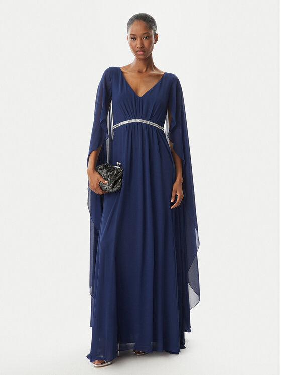 Rinascimento Rinascimento Abito da sera CFC0123079003 Blu scuro Regular Fit