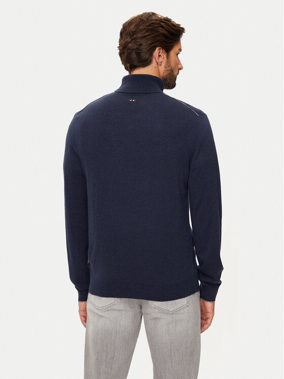 Napapijri Napapijri Rollkragenpullover Damavand NP0A4GJT Dunkelblau Regular Fit