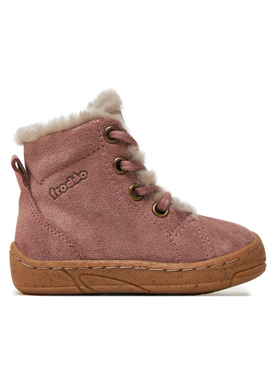 Froddo Šnurovacia obuv Minni Suede Laces G2110140 M Ružová