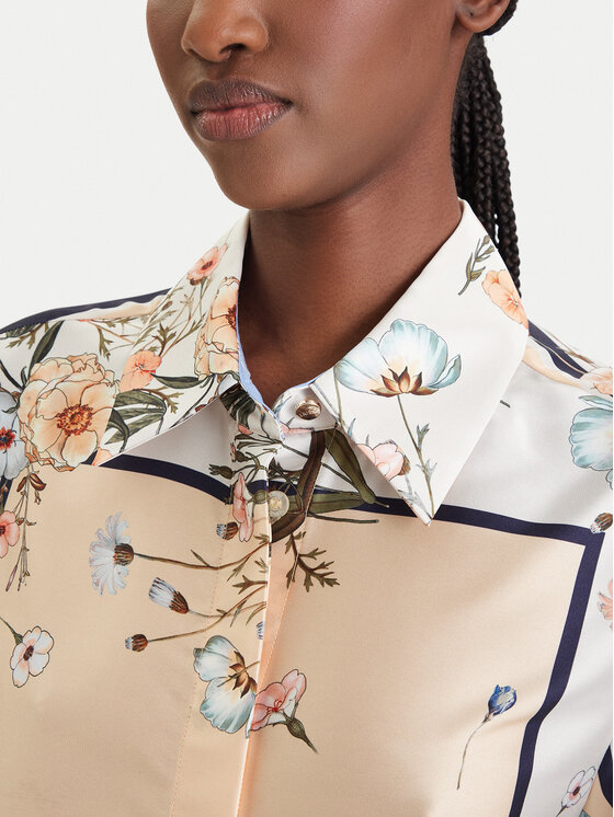 Liu Jo Liu Jo Camicia WA6357 T2555 Beige Regular Fit