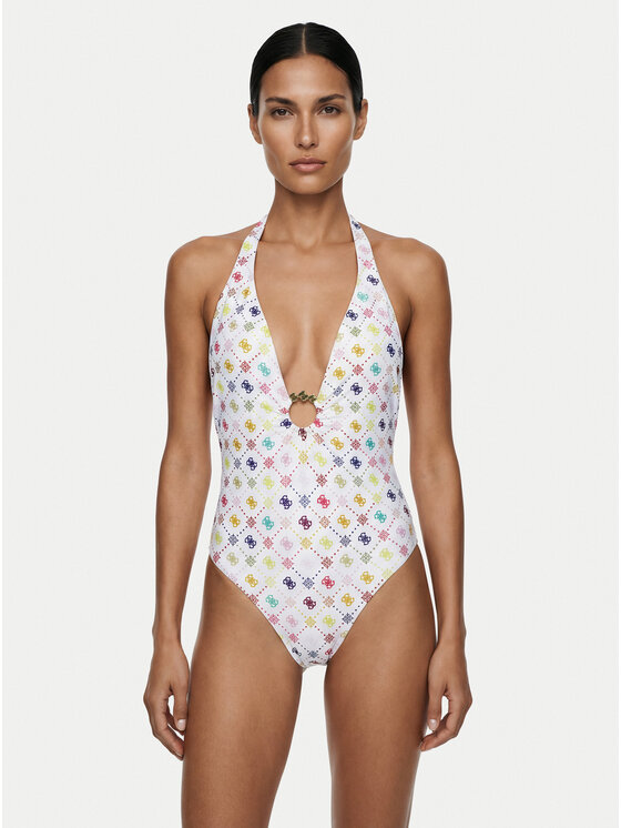 Guess Guess Costum de baie E6GJ39 MC04R Alb