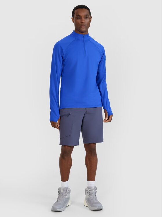 4F 4F Pantaloncini 4FWSS25TFSHM0878-22S Grigio scuro Regular Fit