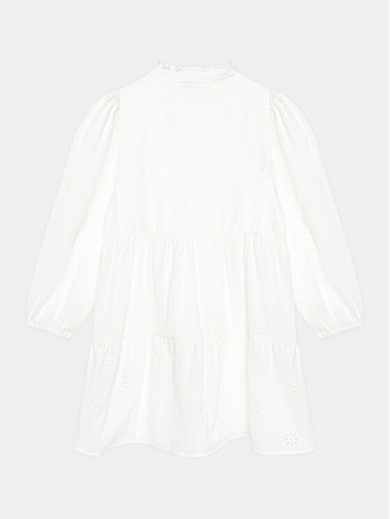 Vero Moda Girl Vero Moda Girl Haljina 10284629 Bijela Regular Fit
