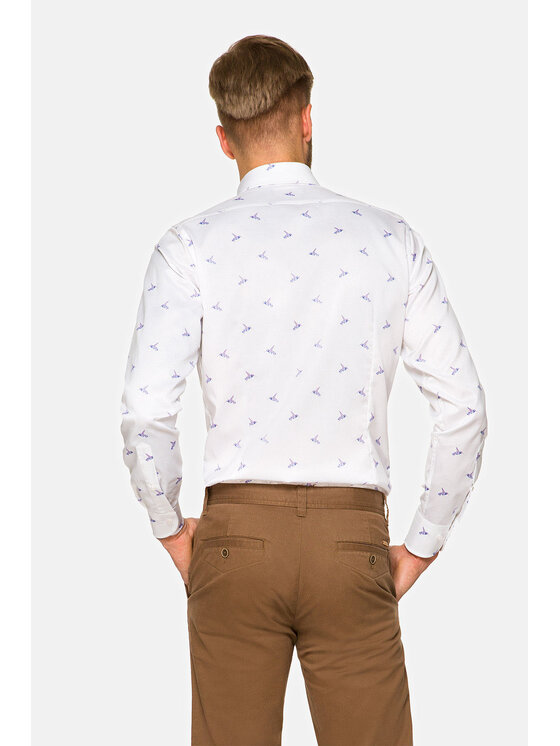 Lancerto Lancerto Koszula Luciana 2 KO073121000005 Kolorowy Slim Fit