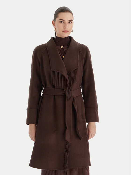 Marciano Guess Marciano Guess Cappotto di lana 5BGL46 7125A Marrone Regular Fit