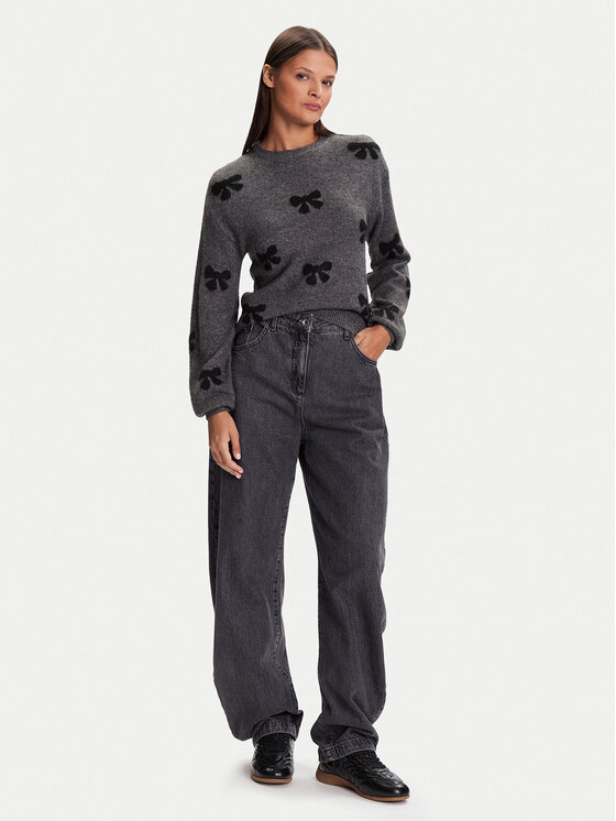 ONLY ONLY Пуловер Bora 15360712 Сив Regular Fit