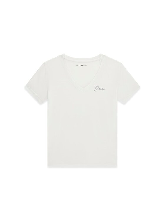 Guess Guess T-Shirt 183552 Biały Classic Fit
