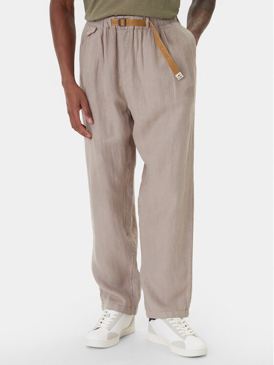 Aeronautica Militare Aeronautica Militare Pantaloni din material 261PA1712UCT04293 Bej Comfort Fit