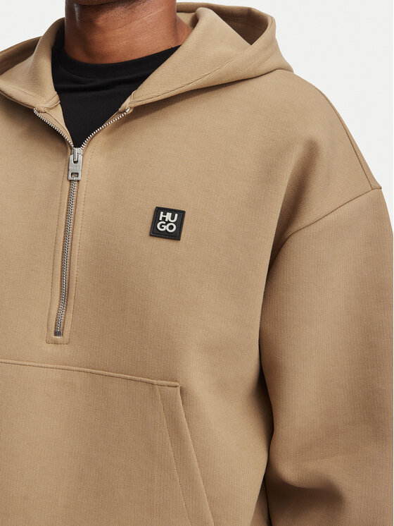 HUGO HUGO Світшот Dabinhood 50563019 Бежевий Oversize