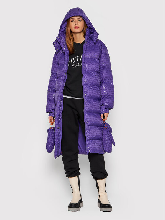 ROTATE ROTATE Ziemas jaka Tina RT787 Violets Relaxed Fit