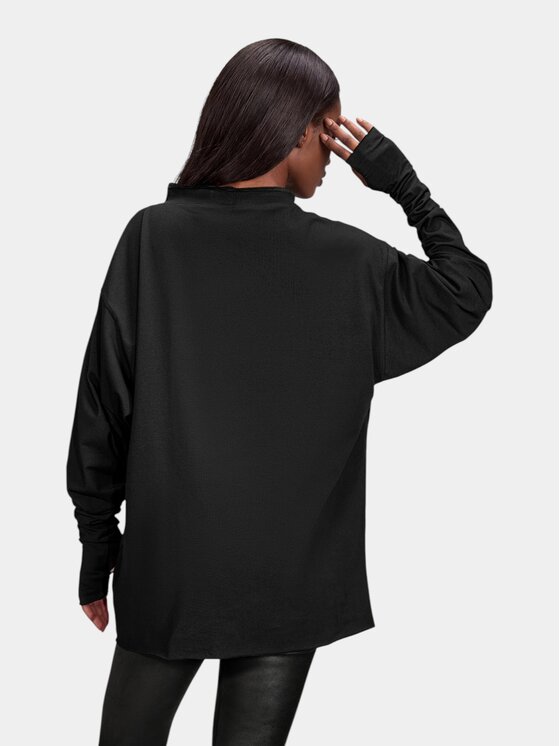 MADE BY SOCIETY MADE BY SOCIETY T-Shirt T27909JS1739998-TRICOU Czarny Basic Fit