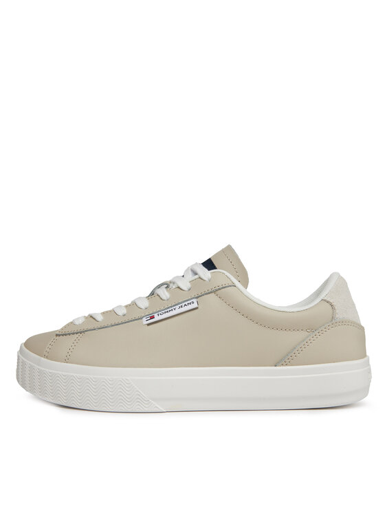 Tommy Jeans Tommy Jeans Laisvalaikio batai Tjw Cupsole Sneaker Ess EN0EN02508 Smėlio
