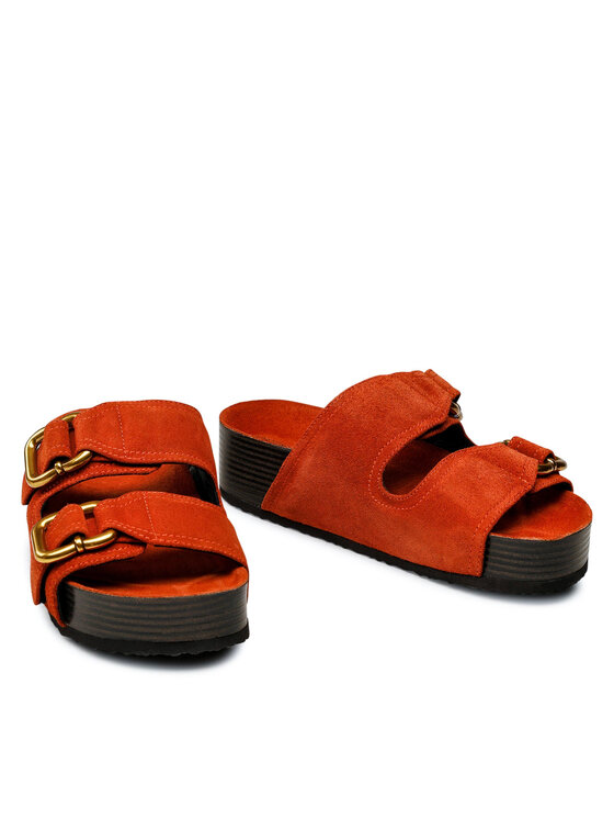 GINO ROSSI Gino Rossi Šľapky 22SS04 Oranžová