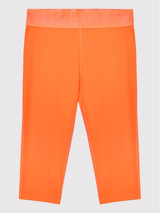 Guess Guess Biciklističke kratke hlače J2GB10 MC049 Narančasta Slim Fit