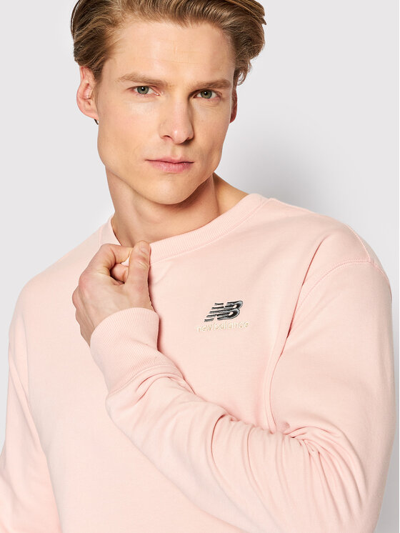New Balance New Balance Felpa Unisex UT21501 Rosa Relaxed Fit