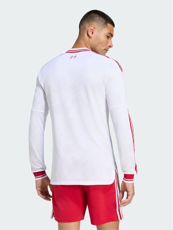 adidas adidas Koszulka techniczna 171847 Biały Slim Fit