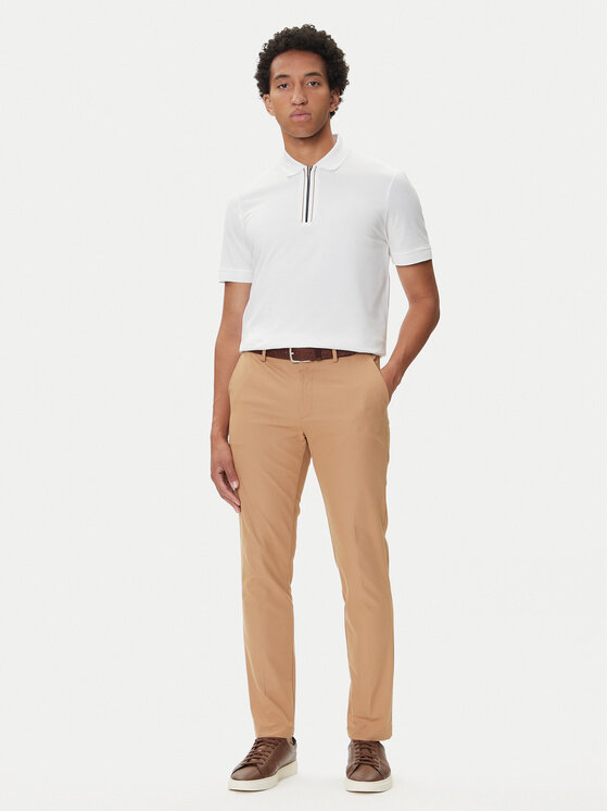 BOSS BOSS Polo H-Paras 65 50543880 Bijela Regular Fit
