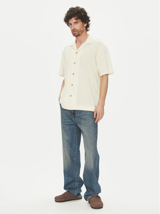 Liu Jo Liu Jo Cămașă QA5153 J4929 11001 Écru Regular Fit