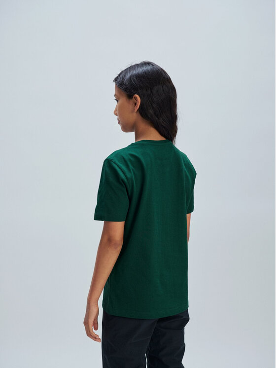 POC POC T-Shirt POC Tee Jr Zielony Regular Fit