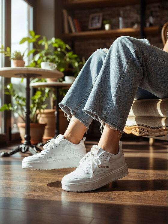 Reebok Reebok Tenisice CEO-REE VAMP AR30240W-WYY Bijela