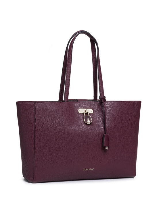 Borsa calvin klein bordeaux sales