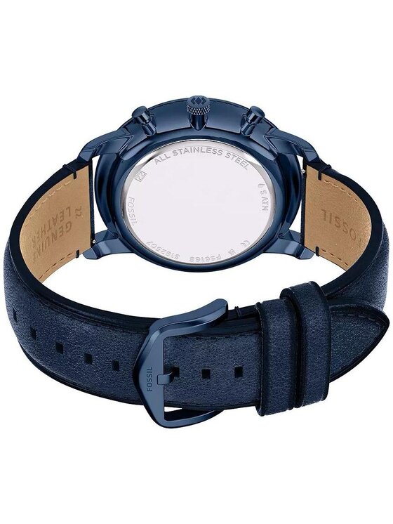 Fossil Fossil Zegarek FS6168 Niebieski