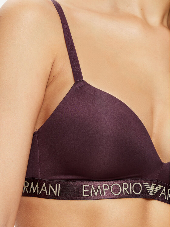 Emporio Armani Underwear Emporio Armani Underwear Bralette rinnahoidja 164883 4F235 05093 Lilla
