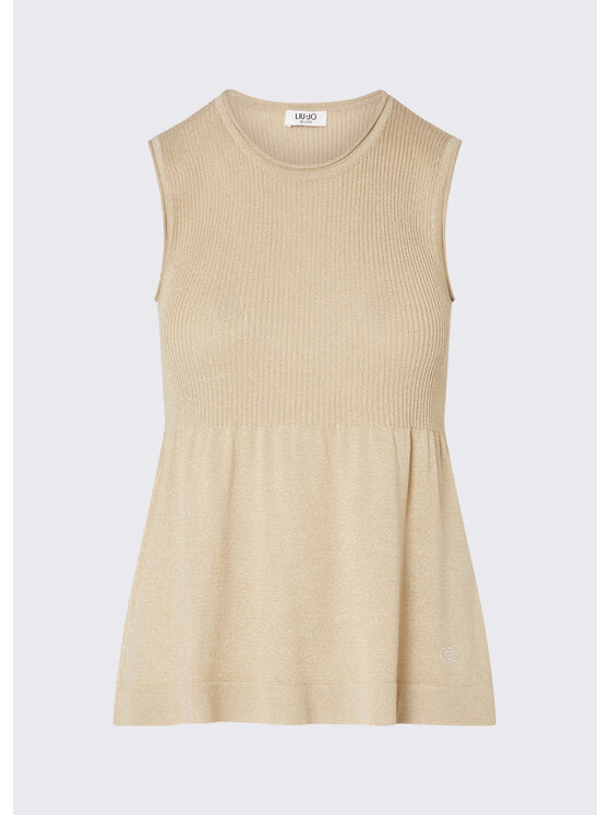 Liu Jo Liu Jo Maglione WF6180MS46JA4357 Beige Regular Fit
