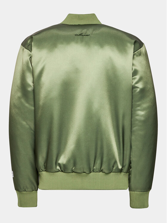 Mercer Amsterdam Mercer Amsterdam Яке бомбър Unisex The Varsity MEAP233003 Зелен Classic Fit