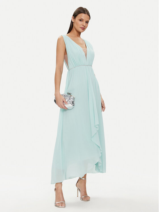 Rinascimento Rinascimento Abendkleid CFC0117773003 Grün Regular Fit
