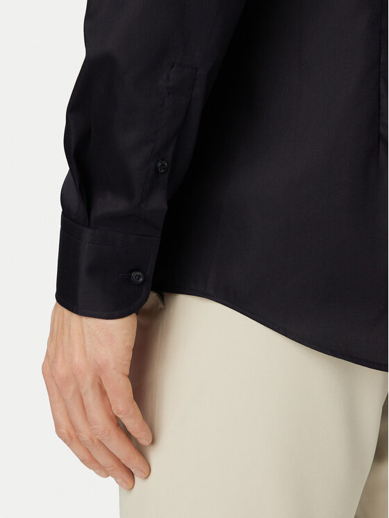 BOSS BOSS Marškiniai H-Hank 50560704 Tamsiai mėlyna Slim Fit