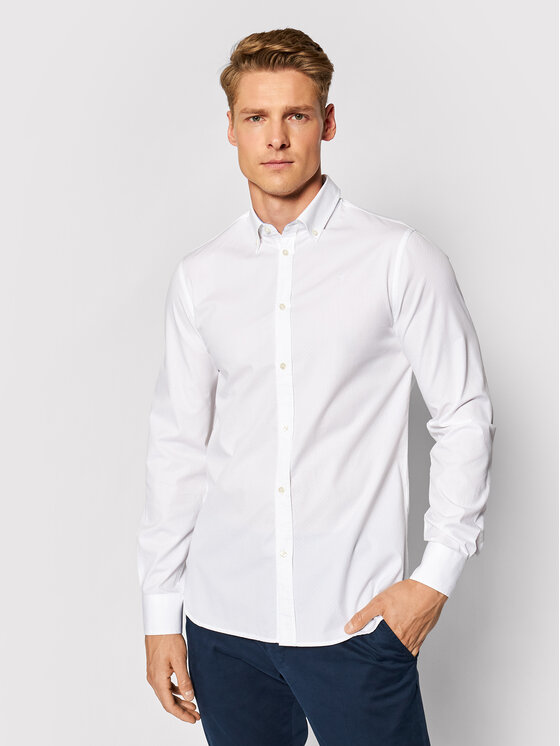 Trussardi Trussardi Hemd 52C00211 Weiß Regular Fit