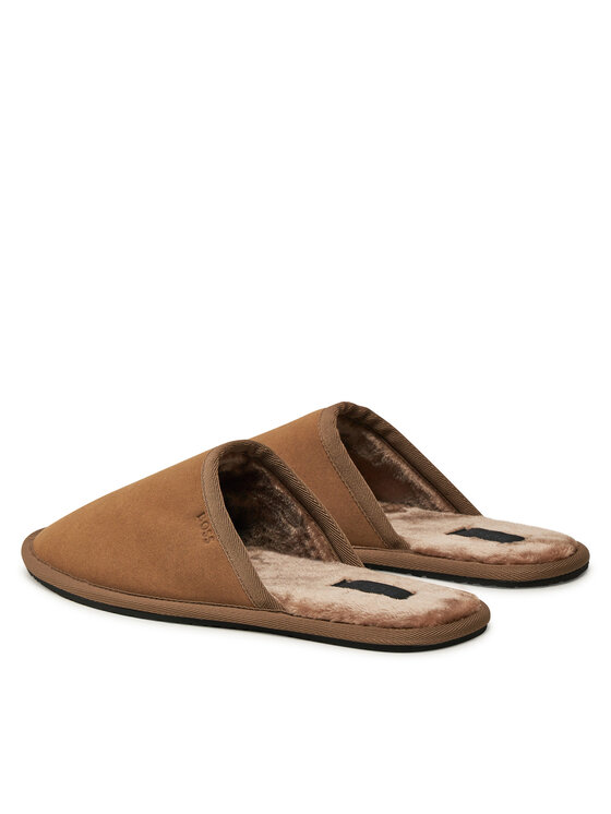 BOSS Boss Hausschuhe Home Slip 50503988 Beige