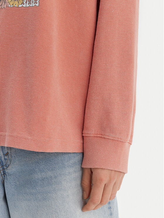 Roxy Roxy Μπλούζα ERJKT04191 Ροζ Relaxed Fit