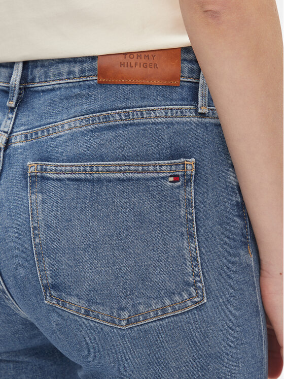 Tommy Hilfiger Tommy Hilfiger Дънки Bootcut Rw Mel WW0WW40619 Син Slim Fit