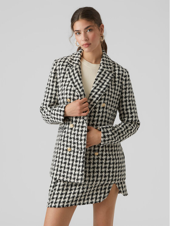 Vero Moda Suknjič 10297492 Črna Regular Fit