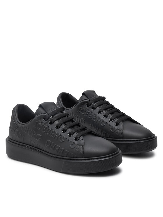 Iceberg Iceberg Sneakersy Bozema ID2112 Černá