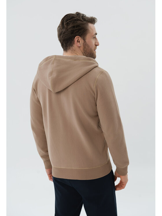 Volcano Volcano Bluza B-STAR Beżowy Regular Fit