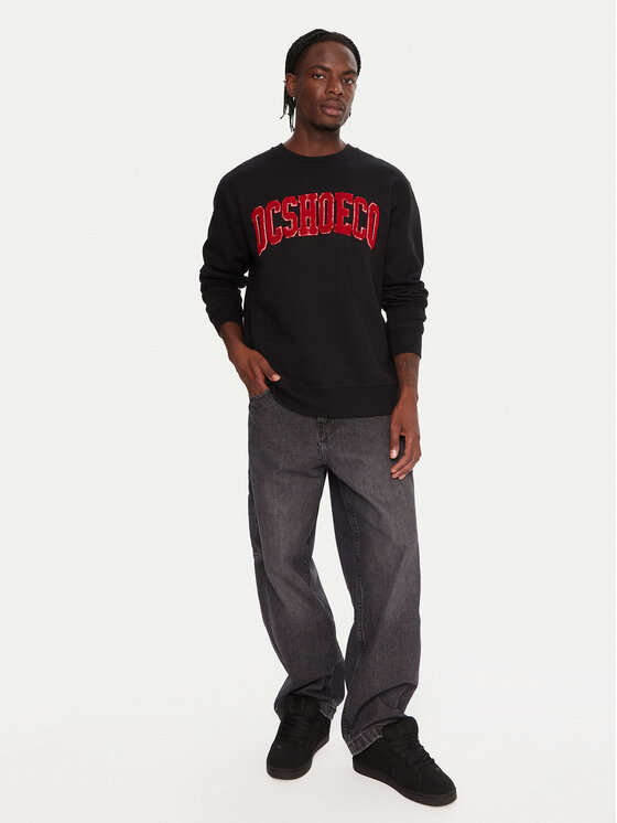 DC Shoes DC Shoes Jeansy Worker Carpenter Bac EDYDP03432 Černá Baggy Fit