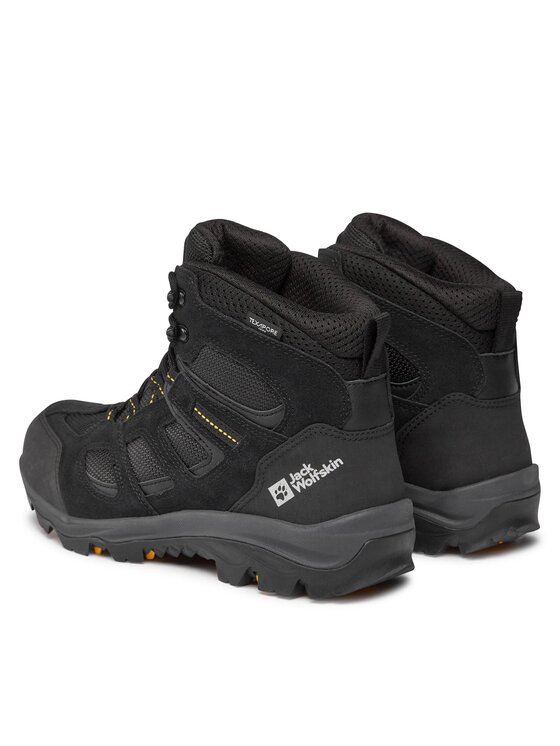 Jack Wolfskin Jack Wolfskin Trekking čevlji Vojo 3 Texapore Mid M 4042462 Črna
