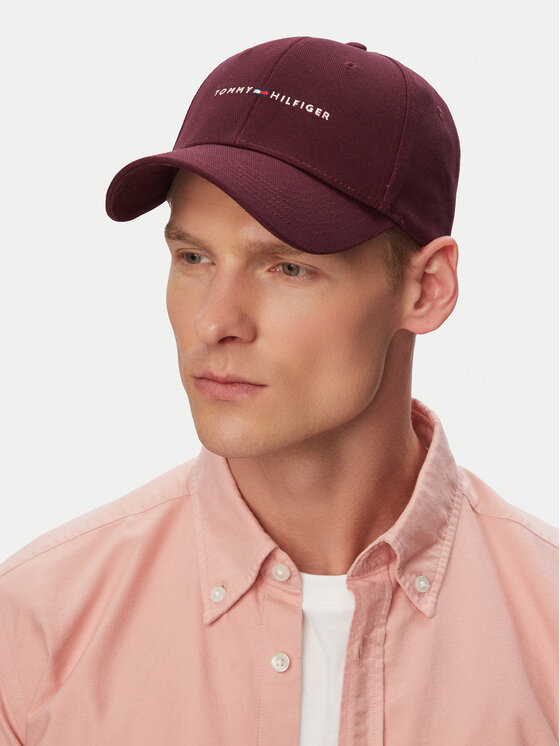 Tommy Hilfiger Tommy Hilfiger Cappellino Th Foundation Hct 6 Panel Cap AM0AM14045 Bordeaux