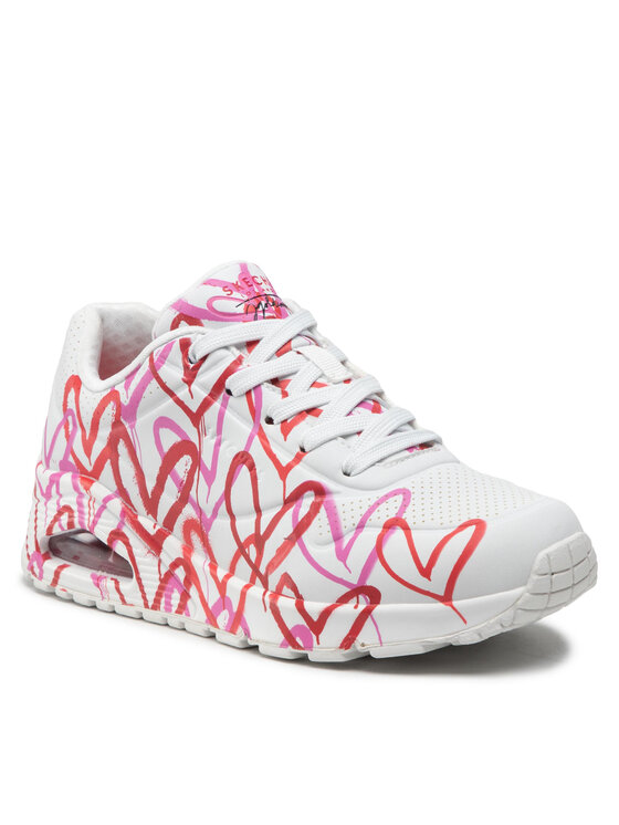 Skechers Skechers Sneakers Uno Spread The Love 155507/WRPK Alb