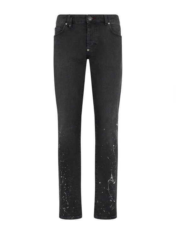 PHILIPP PLEIN PHILIPP PLEIN Jeansy 29789 Czarny Straight Leg