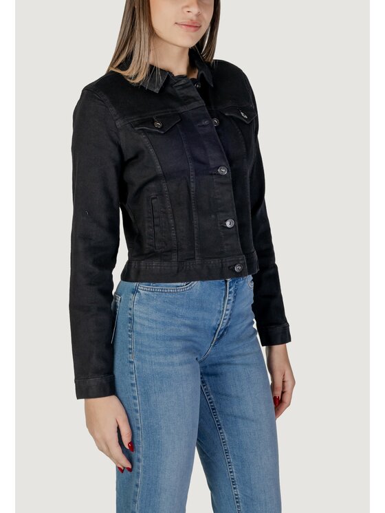 ICHI ICHI Cappotto IHBILLY JA Nero To Fit