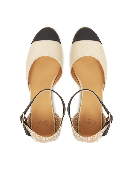 Castañer Castañer Espadryle Coraline/6/264025705 Beżowy