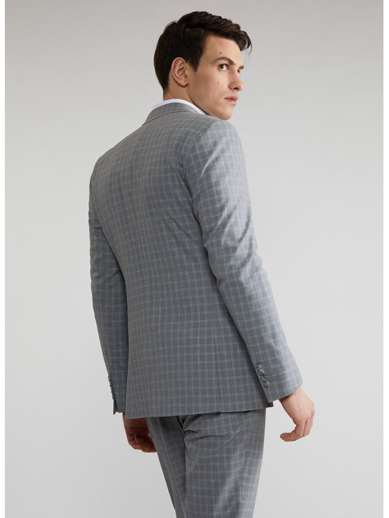 Pako Lorente Pako Lorente Marynarka P22SF-3G-008 Szary Slim Fit