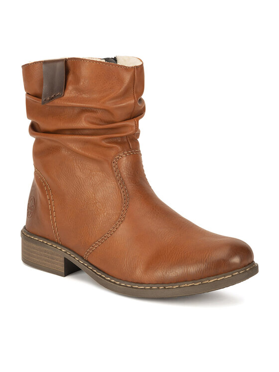 Rieker Rieker Polokozačky Z4180-22 Hnědá