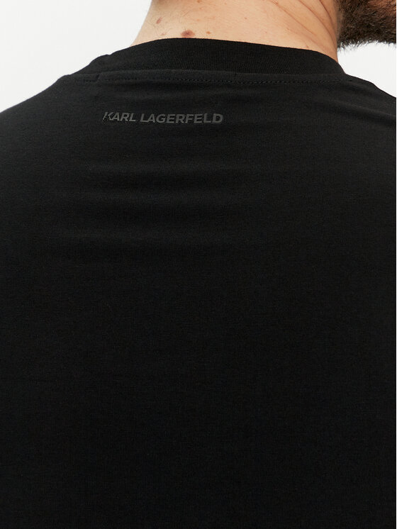 KARL LAGERFELD KARL LAGERFELD T-Shirt 755054 542221 Černá Regular Fit