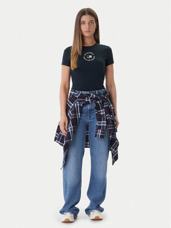 Tommy Jeans Tommy Jeans T-särkide komplekt DW0DW23004 Värviline Slim Fit